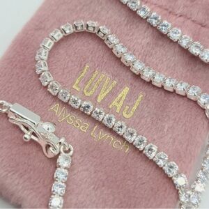 LUV AJ tennis necklace